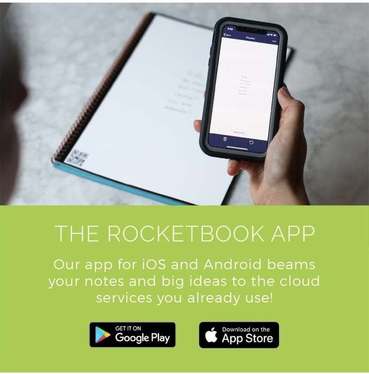 Amazon: Rocketbook Fusion Tamaño Carta Color Negro