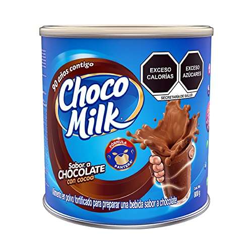 Amazon: Choco Milk Alimento en Polvo Fortificado para Leche Sabor Chocolate Lata 800g