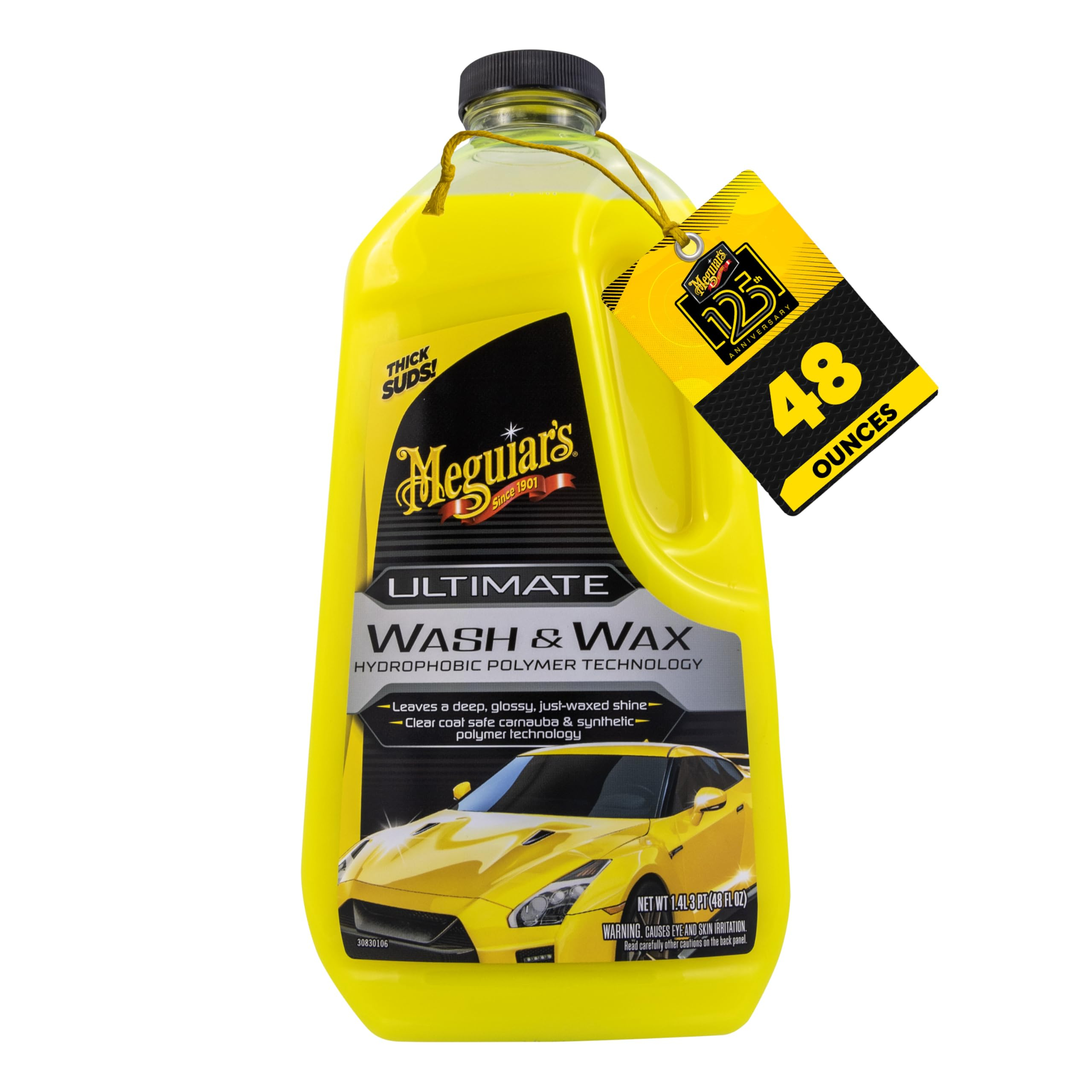Amazon: MEGUIAR'S - G17748 Ultimate Wash & Wax, cera, 48 onzas