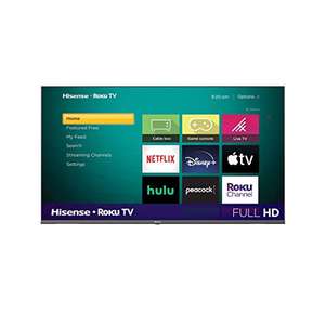 Amazon: Pantalla Hisense Television de 43 1080p Full HD Smart TV (reacondicionado)
