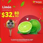Soriana: Martes y Miércoles del Campo 2 y 3 Mayo: Jitomate Saladet $15.80 kg • Limón con Semilla $32.80 kg