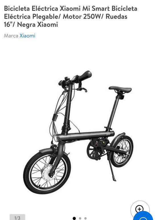 Walmart: Xiaomi Mi Smart Electric Folding Bike (Black)