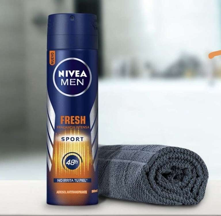 Amazon - Desodorante Nivea Sport aerosol (Planea y Ahorra) comprando 10