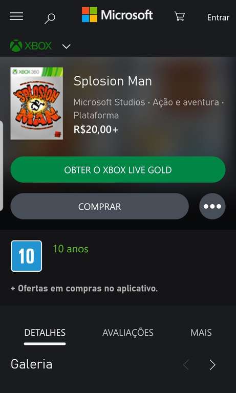 Xbox: Splosion Man Gratis con Gold