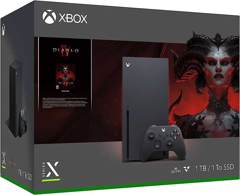Amazon: Consola Xbox Series X - Diablo IV (con Banorte $8668)