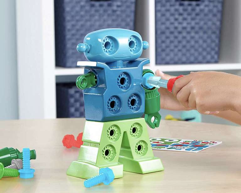 Amazon: Educational Insights Design y Drill Robot: Introducción a STEM para Niños en Edad Preescolar