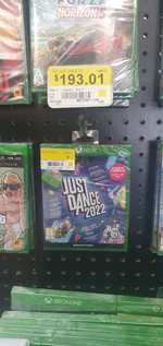 Just Dance 2022 en físico para xbox y ps5 / Walmart