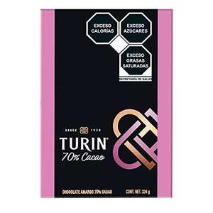 Amazon: Turin Chocolate 18 barras | envío gratis con Prime