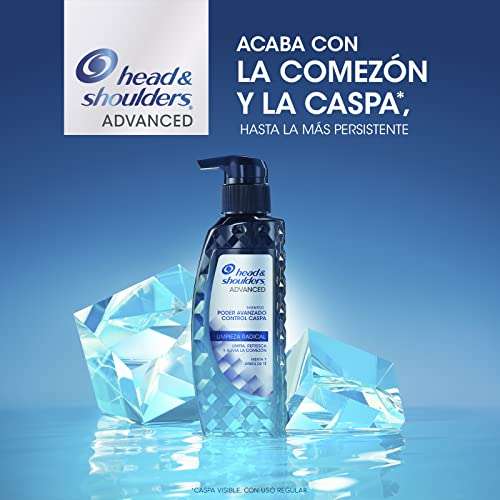 Amazon: Head & Shoulders, shampoo para caspa, Limpieza Radical Menta y Árbol de Té 280 ml