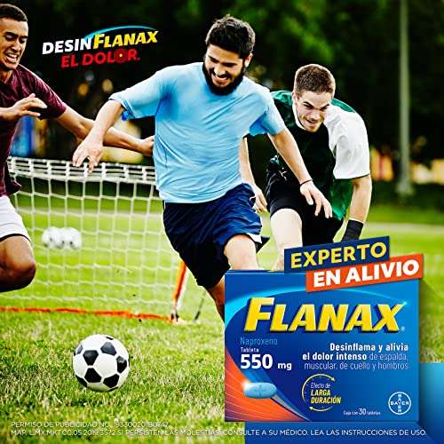 Amazon planea y cancela: Flanax 550 Caja con 30 Tabletas, 30 gramo, 1