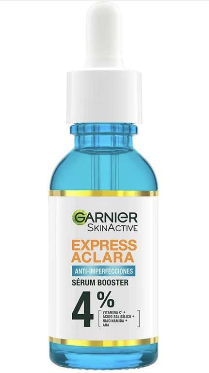 Amazon: Garnier Express Aclara Serum Anti Acné 30ml | envío gratis con Prime