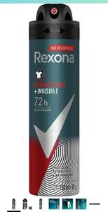 Amazon | Antitranspirante en Aerosol REXONA MEN Antibacterial + Invisible, 150 ml