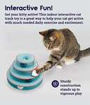 Amazon: Petstages Chase Meowtain Juguete interactivo de 4 niveles para gatos (Precio más bajo histórico)