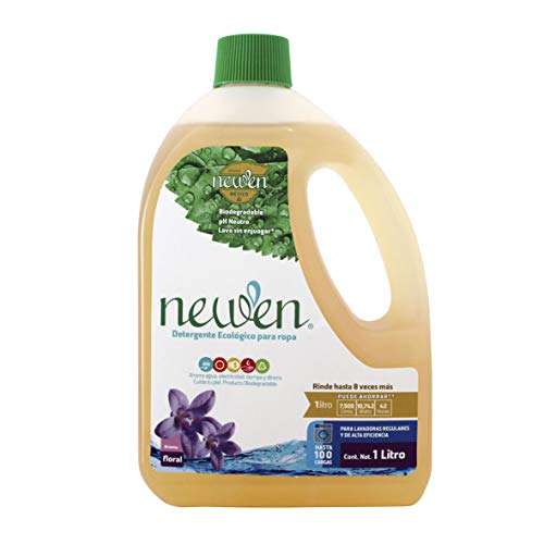 Amazon - Newen detergente sin enjuague cupón 10% descuento directo