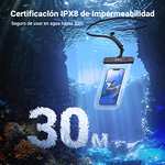 Amazon: Pack de 2 Fundas Impermeables contra agua para celular IPX8 Ugreen