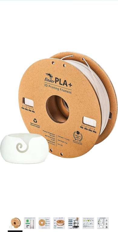 Amazon: Kilo de filamento creality Pla Plus