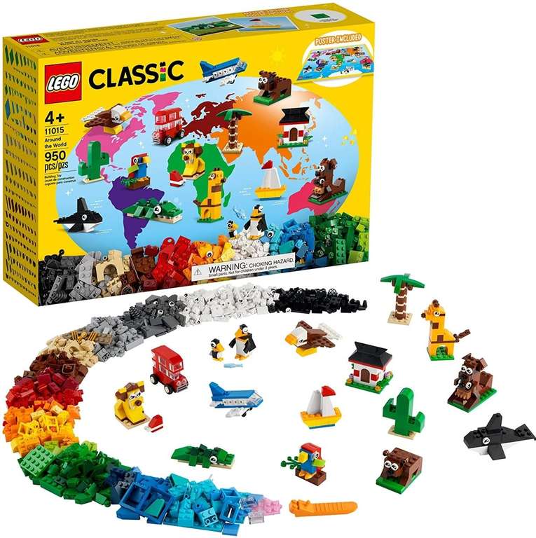 Amazon: LEGO Kit de construcción Classic(950 Pieas)