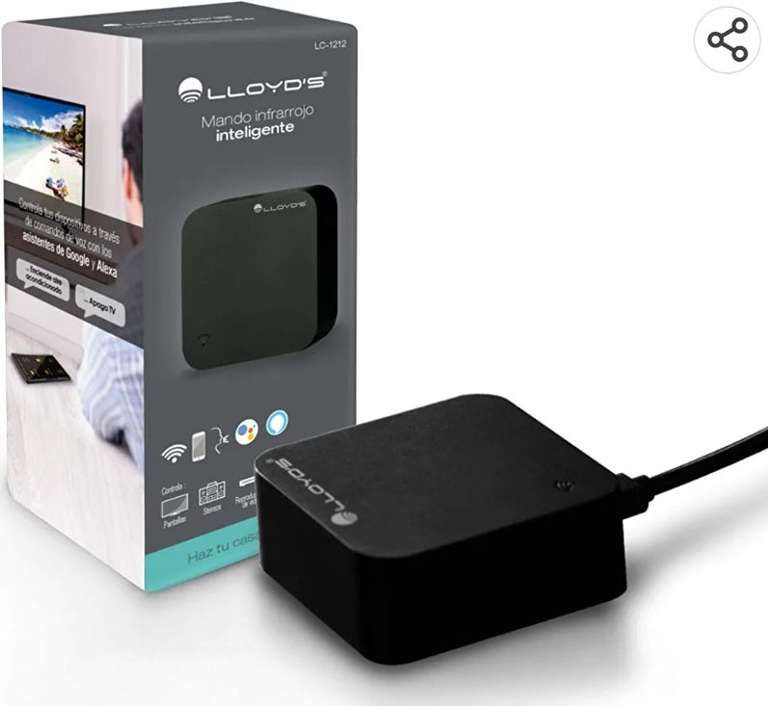 Amazon - Lloyd's Mando Infrarrojo Inteligente Universal WiFi | Envío prime
