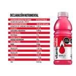 Amazon: Vitaminwater 6 Pack Bebida Adicionada Sabor Power-C, Fruta de Dragón 500 ml cada uno. -planea y ahorra