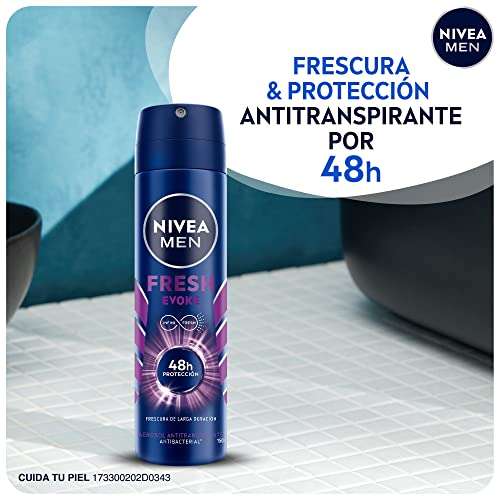 Amazon - Nivea Men Desodorante Antitranspirante Hombre Fresh Ocean Spray, 150ml