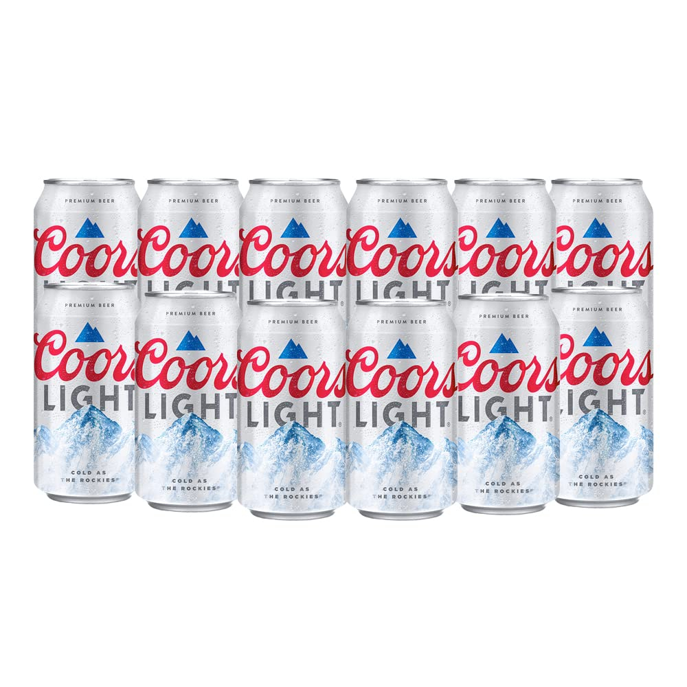 Amazon: Heineken, Cerveza Coors Light 24 Latas De 355Ml