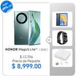 HONOR Magic5 Lite 8GB+256GB Verde Esmerald + HONOR Pad X8 4GB+64GB + Band 7 + Regalo (Bolsa, paraguas y termo) -Paquete