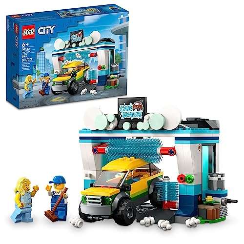 Amazon: LEGO City - Set de Construccion Autolavado - 243 Piezas