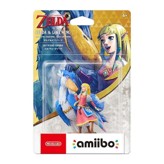 Sanborns: Figura Amiibo Zelda & Loftwing