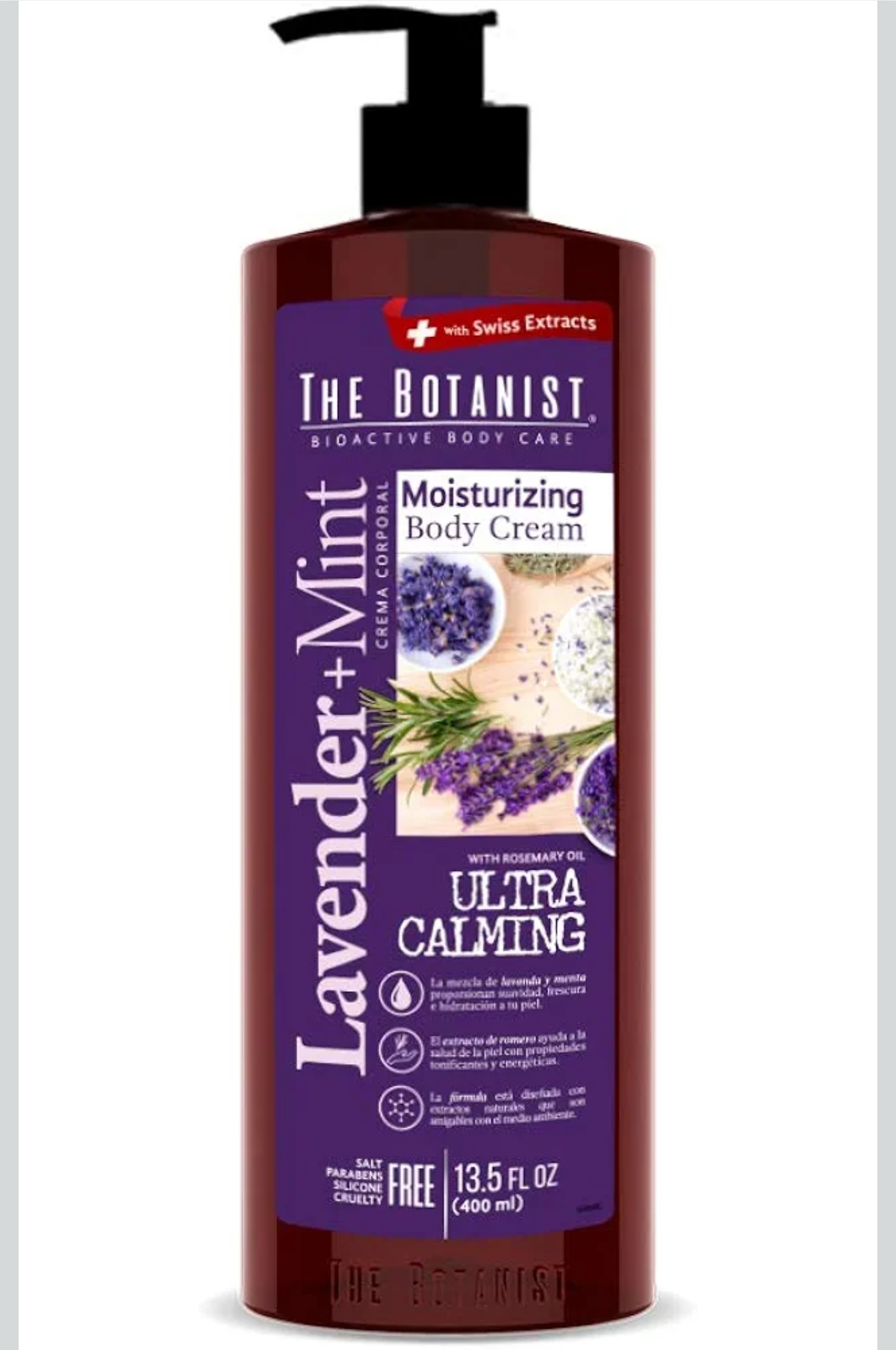 Amazon: $45 ||| The Botanist Body Cream The Botanist Lavender + Mint 400,
