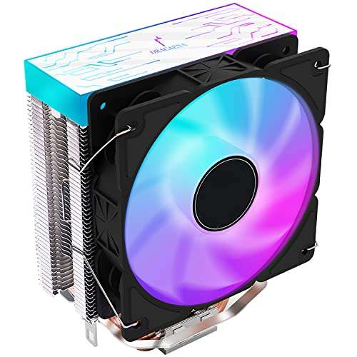 Amazon: Dracaena Enfriador de aire de CPU RGB, ventilador de CPU PWG de 120 mm