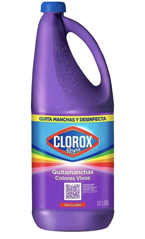 Amazon Clorox Desmanchador Colores Vivos Para Ropa Color 1,89 Lt