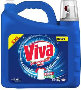 Amazon:: Viva Quitamanchas Total Regular, Detergente Liquido 6.64 L