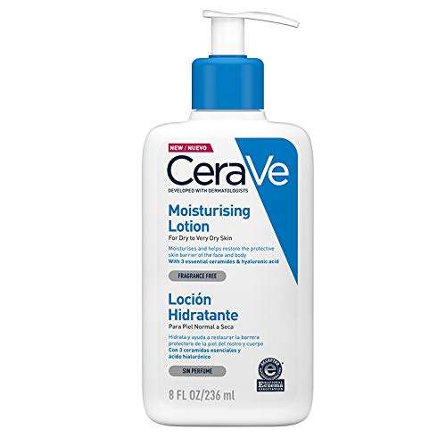 Amazon - CeraVe Cerave locion hidratante 236 ml | Envío gratis con Prime