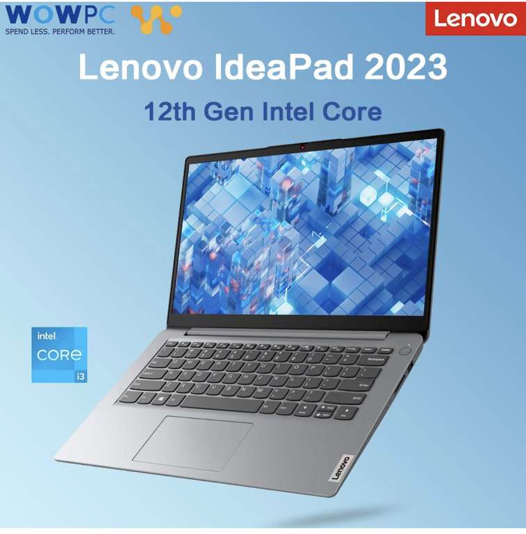 Amazon: Laptop Lenovo ci3 12va