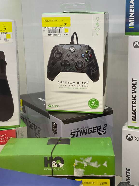 Walmart: control wired Xbox Phantom Black pdpgaming