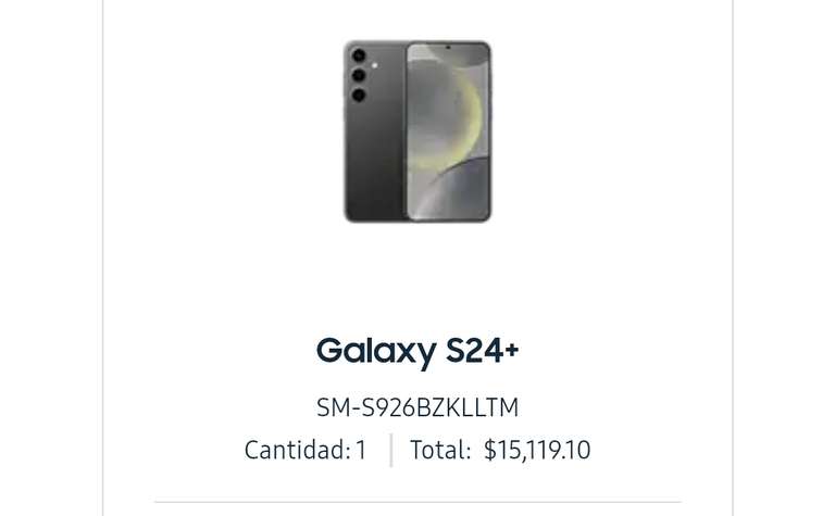 Descuentos en Samsung Store Totalplay para Galaxy S24