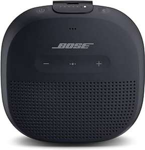 Amazon: Bose SoundLink Micro - Altavoz Bluetooth Resistente al Agua, Negro con Tarjetas de Bancos Participantes