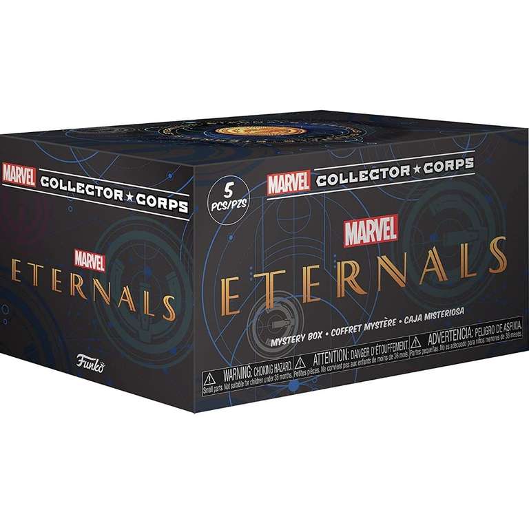 Amazon: Funko Pop! Marvel: Eternals Collector Corps. Caja de suscripción