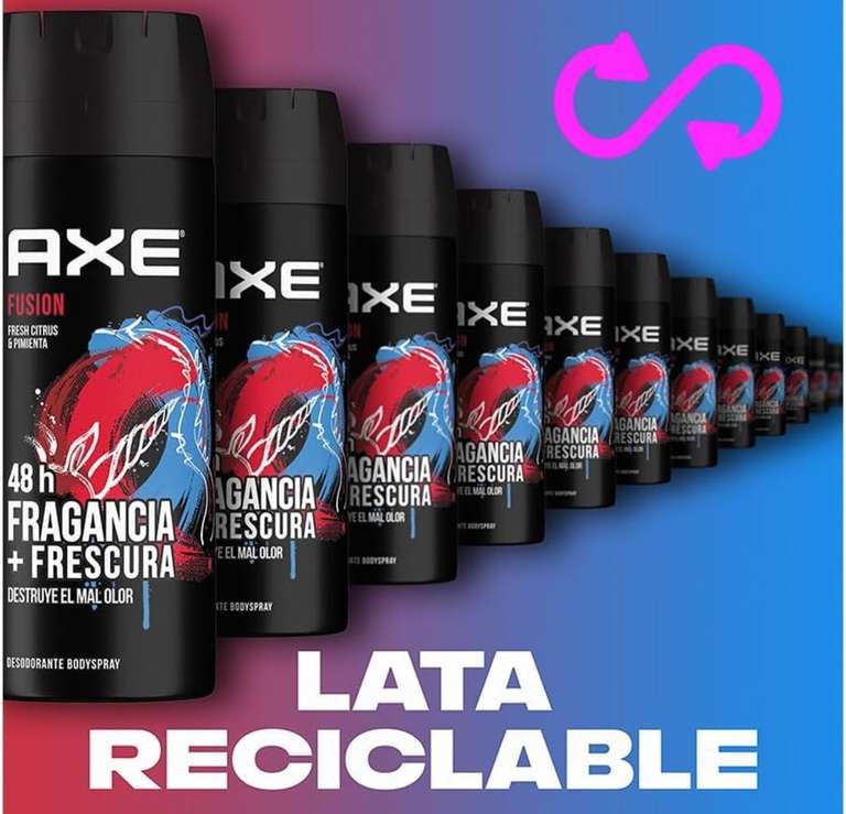 Amazon: Desodorante Axe, para el olor a Sol