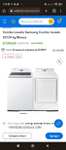 Walmart lavadora y secadora Samsung 20 y 24 kg