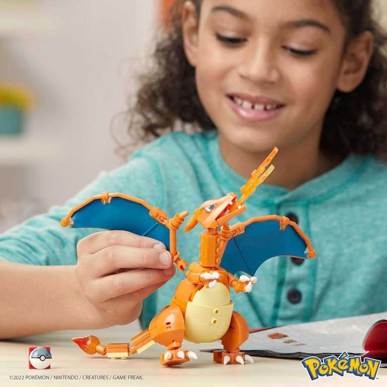 Amazon: Mega Construx Pokémon, Charizard, Juguete de Colección Construcción para niños de 8 años en adelante
