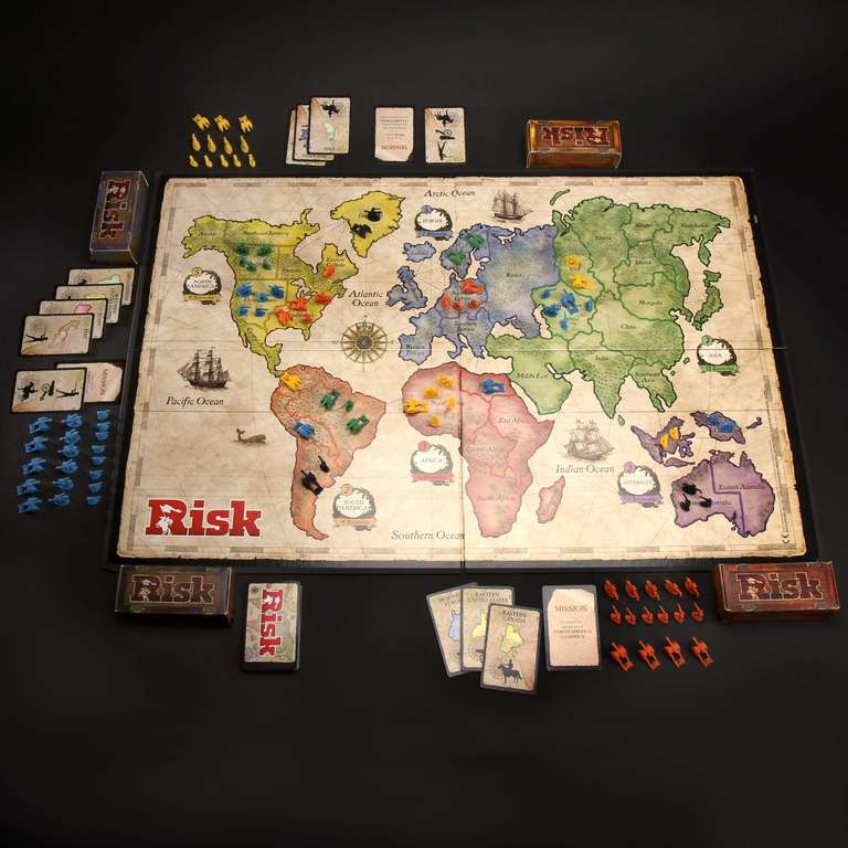 Risk - Juego de mesa de Estrategia - Amazon