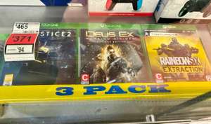 Walmart: 3 pack de juegos Xbox en Chetumal
