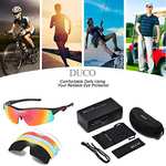 Amazon: DUCO Gafas deportivas polarizadas con 5 lentes intercambiables