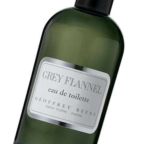 Amazon: Geoffrey Beene - Grey Flannel de Cologne para hombre, aerosol EDT de 4 onzas líquidas