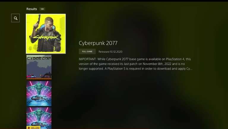 PlayStation Store: Gratis Cyberpunk 2077 NO SE NECESITA PS PLUS NI PS5 (Leer descripción)