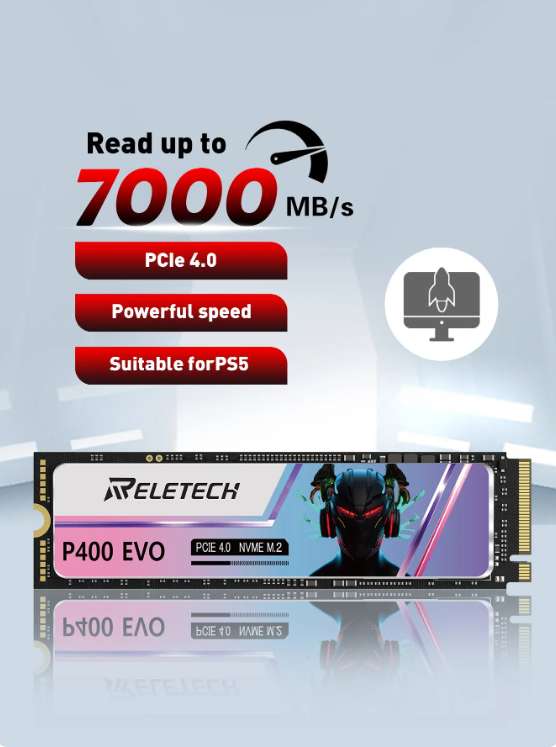 Aliexpress: SSD Compatible con PS5 Reletech de 2 TBs por 1200 pesos o menos.