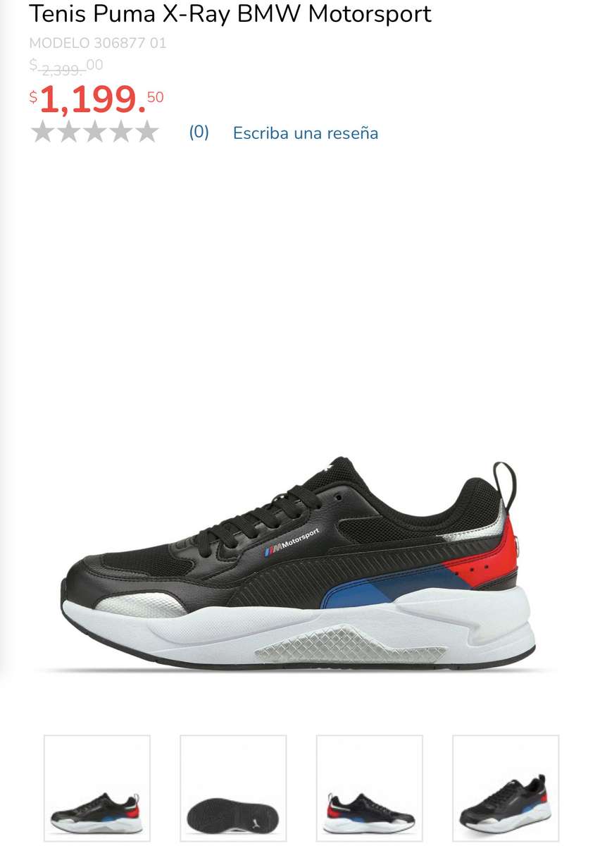 Innovasport Tenis Puma X-Ray BMW Motorsport por solo $1,199 -  promodescuentos.com