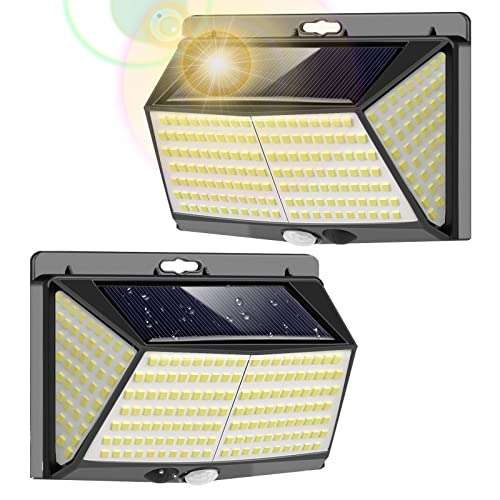 Amazon: Luces Solares 2 piezas.