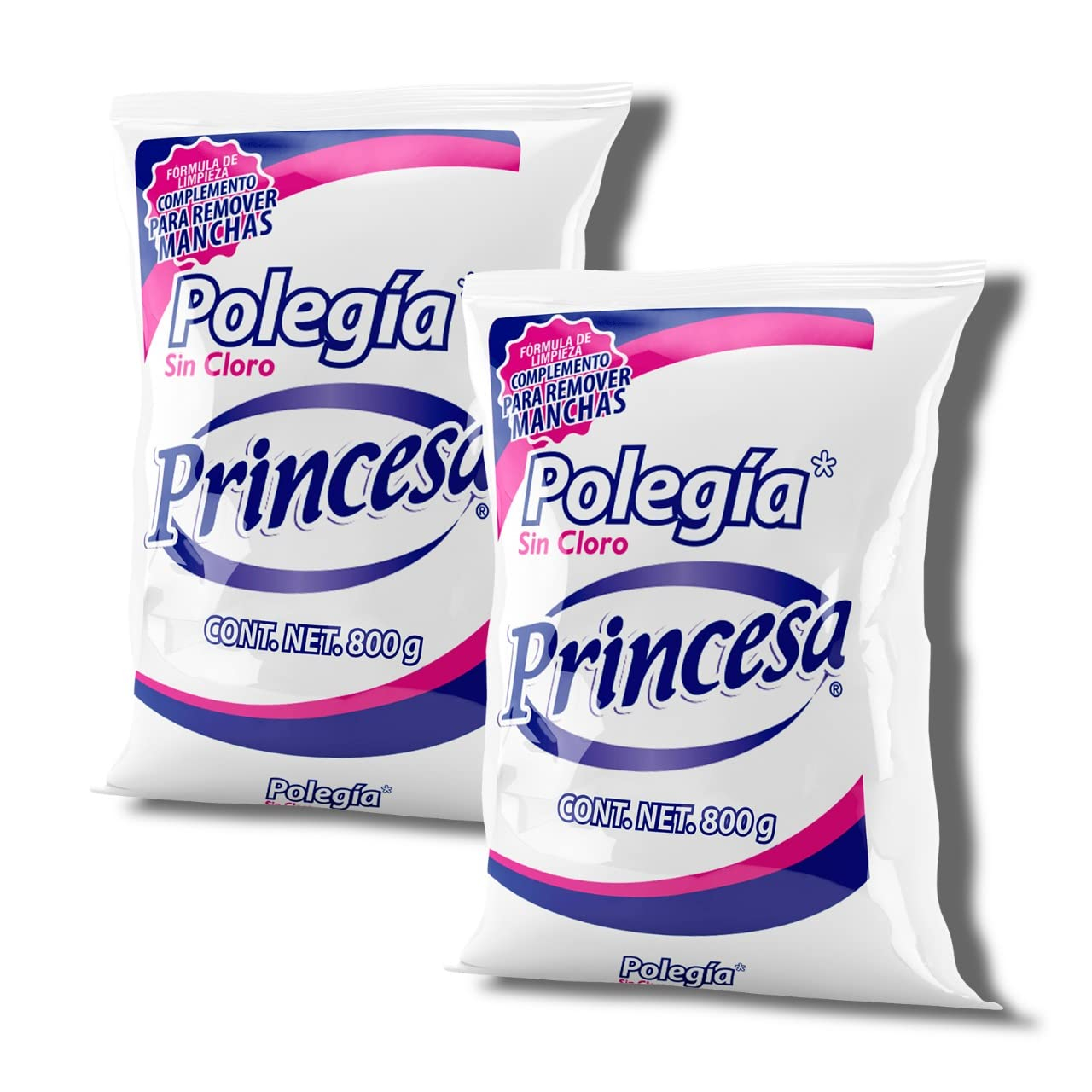 AMAZON: POLEGÍA PRINCESA QUITAMANCHAS 800g, Paquete de 2 unidades